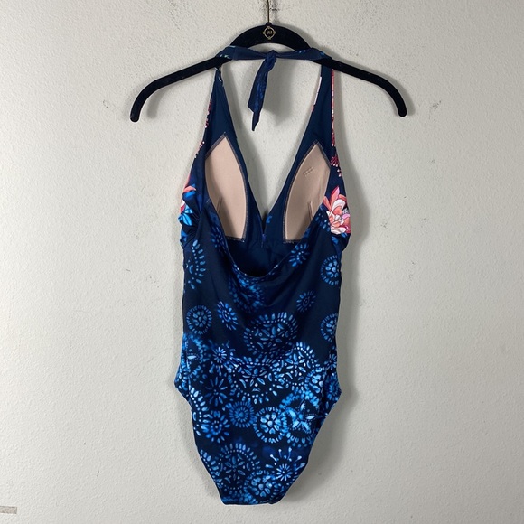 JOHNNY WAS ANNIA TWIST HALTER ONE PIECE SWIMSUIT. SIZE  XS - Picture 7 of 8